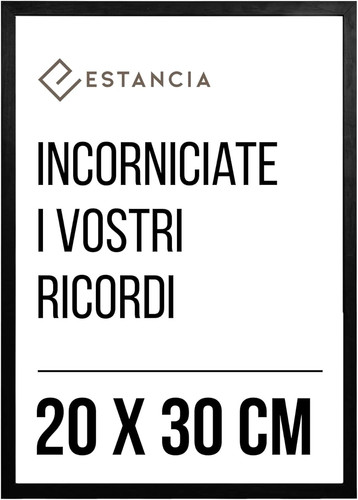 Cornice portafoto nera 20x30 - nera,