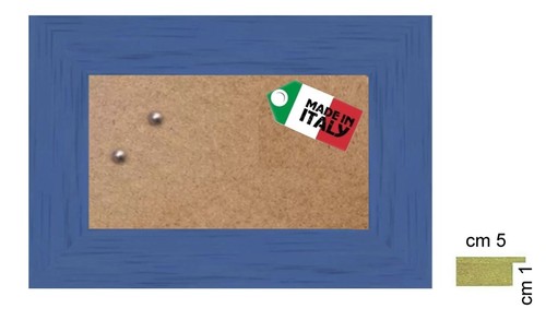 Cornice blu opaca - ,